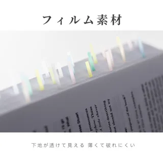 【德德小品集】箭頭便利貼 造型索引貼 240枚透明PET標籤 讀書筆記 重點指向標記 粉彩系 N次貼