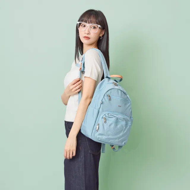 【OMC】雙11 必buy輕盈紙感旅行後背包33531(5色可選)