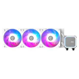 【MSI 微星】MAG CoreLiquid A13 360 白色 水冷散熱器(不確定是否能裝可先問問詢問)