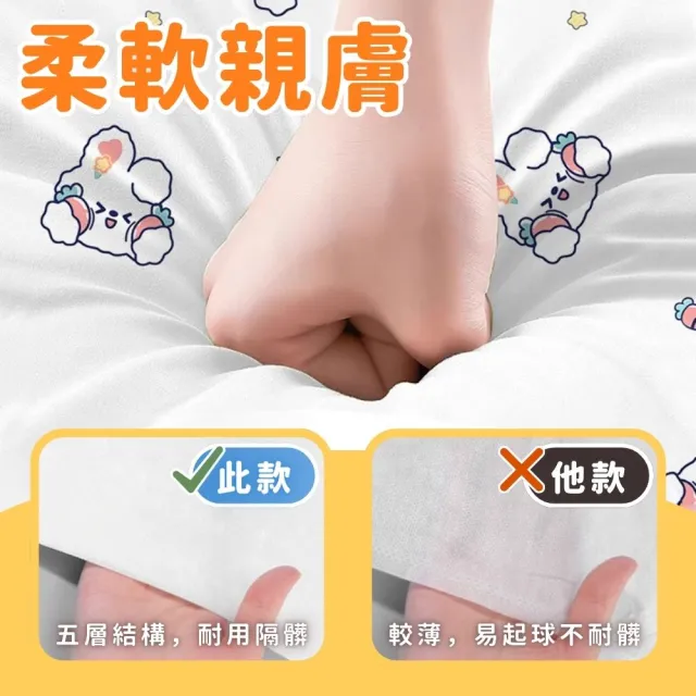 【享屋】一次性床單-單人三件組(拋棄式旅行床單枕套被套 床單組合 床單被套枕套 旅行用品 免洗)