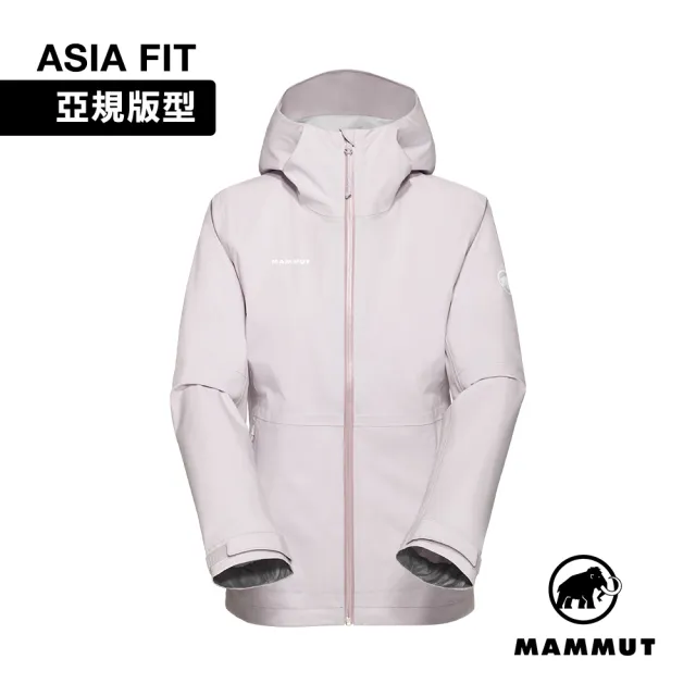 【Mammut 長毛象】Linard Guide HS Hooded Jkt AF 輕量防水防風連帽外套 紫風輪 女款 #1010-30940
