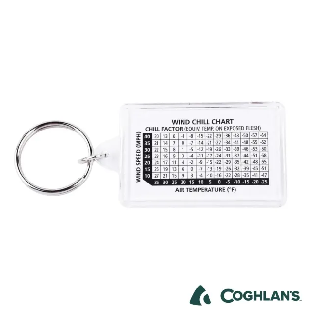【COGHLAN’S】9714 溫度指北針鑰匙圈(馬布谷戶外)