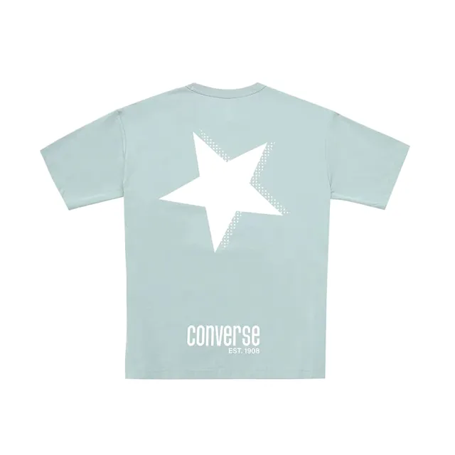 【CONVERSE】Sorona Star Icon Tee Thyme Again 男款 淺綠色 短袖 MCJ785-FC2