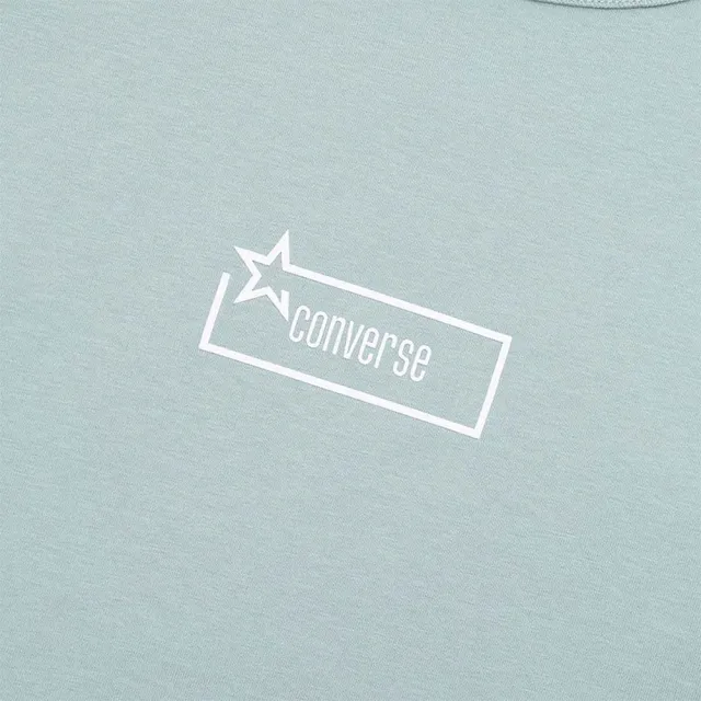 【CONVERSE】Sorona Star Icon Tee Thyme Again 男款 淺綠色 短袖 MCJ785-FC2