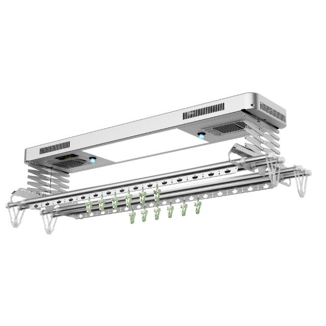 ORLANT歐蘭特 OT-12-HS ORLANT歐蘭特 OT-12-HS 雙桿曬衣架採用耐用鋁合金材質,1組一套,適合陽臺或室內使用。主機尺寸125x8x31cm,桿長144cm可延伸至230cm,昇降高度達120cm,承載力高達35kg,輕鬆收曬衣物。產地中國,品質保證,伸縮設計方便調整空間。