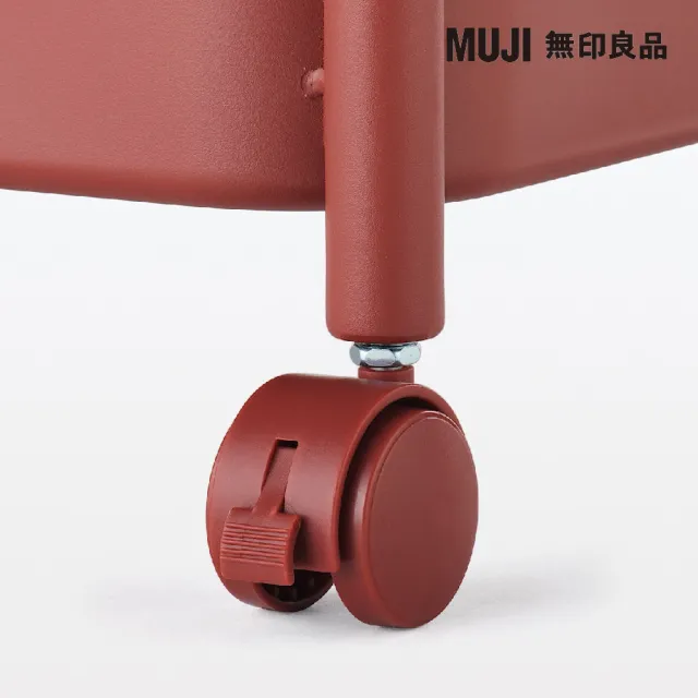 【MUJI 無印良品】鋼製推車/約寬49.5x深32.5x高80cm(共3色)