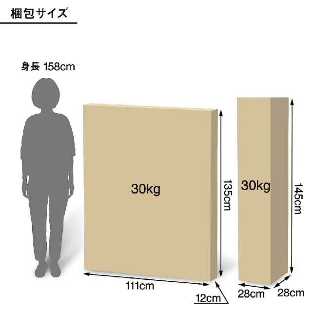 【MUJI 無印良品】附床板床墊/S/床墊套可水洗/組裝式/木製腳/20cm(大型家具配送)