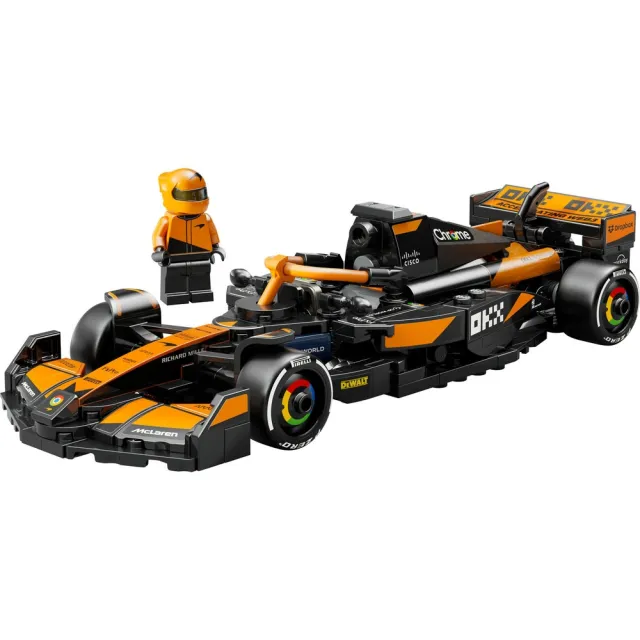 【LEGO 樂高】極速賽車系列 77251 McLaren F1Team MCL38 賽車(一級方程式 麥拉倫 兒童玩具 跑車模型)