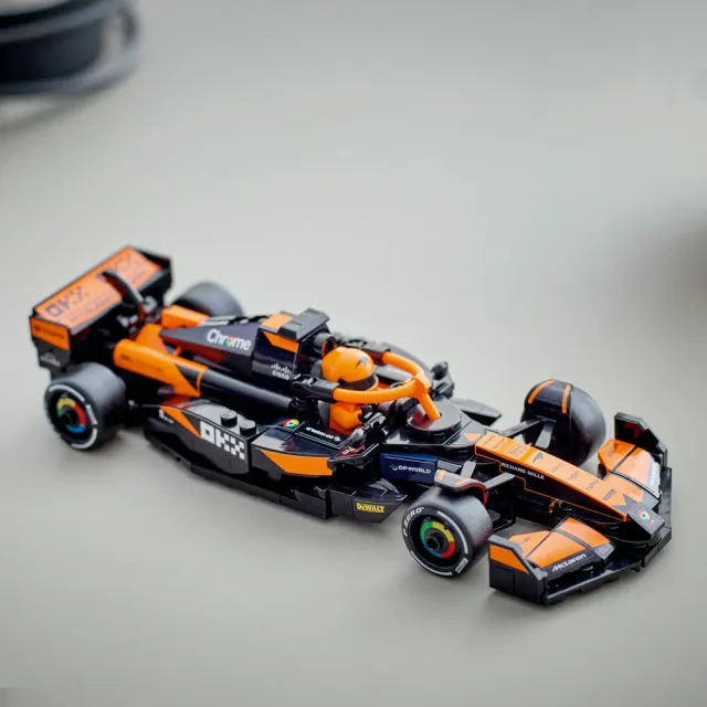 【LEGO 樂高】極速賽車系列 77251 McLaren F1Team MCL38 賽車(一級方程式 麥拉倫 兒童玩具 跑車模型)