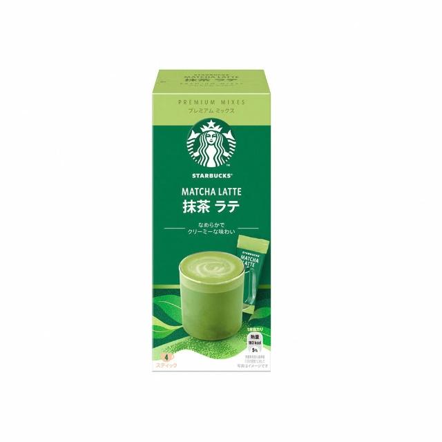 即期品【STARBUCKS 星巴克】特選系列-抹茶拿鐵4入/盒(效期以外包裝為主)