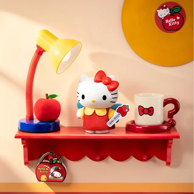 【Beast Kingdom 野獸國】三麗鷗 Hello Kitty 藍牙喇叭 蘋果精靈(MarTube 馬克圖布)