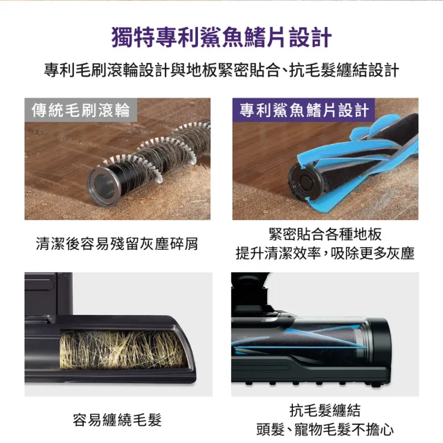 【Shark】限量S級福利品CS150 EVOPOWER Std+自動集塵無線吸塵器(輕量 抗纏結 HEPA濾網 寵物毛 車用 手持)