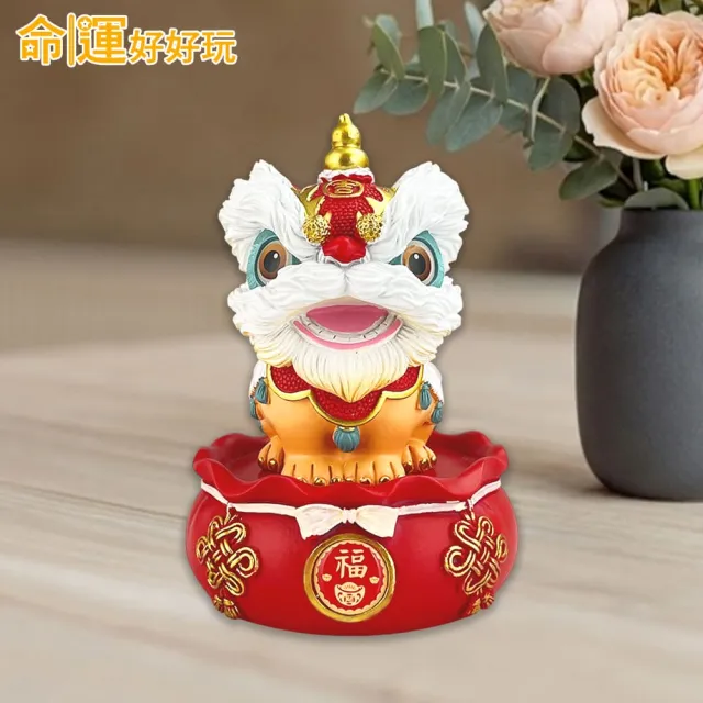 【命運好好玩】萌寶吞金獸擺件(富貴紅)（其他規格）