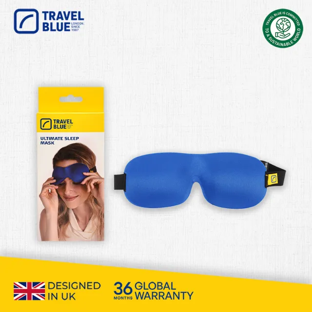 【Travel Blue 藍旅】立體眼罩 舒眠眼罩  旅行配件(眼罩)