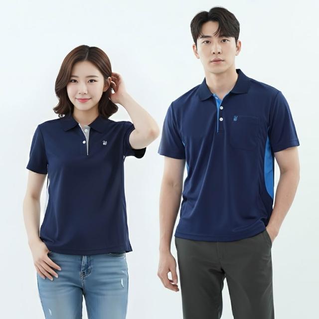 【遊遍天下】MIT台灣製男女款抗UV吸濕排汗短袖POLO衫 多色多款 (M-5L 大尺碼)