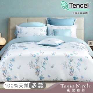 【Tonia Nicole 東妮寢飾】60支100%萊賽爾天絲兩用被床包組-雙人/加大均一價(多款任選)