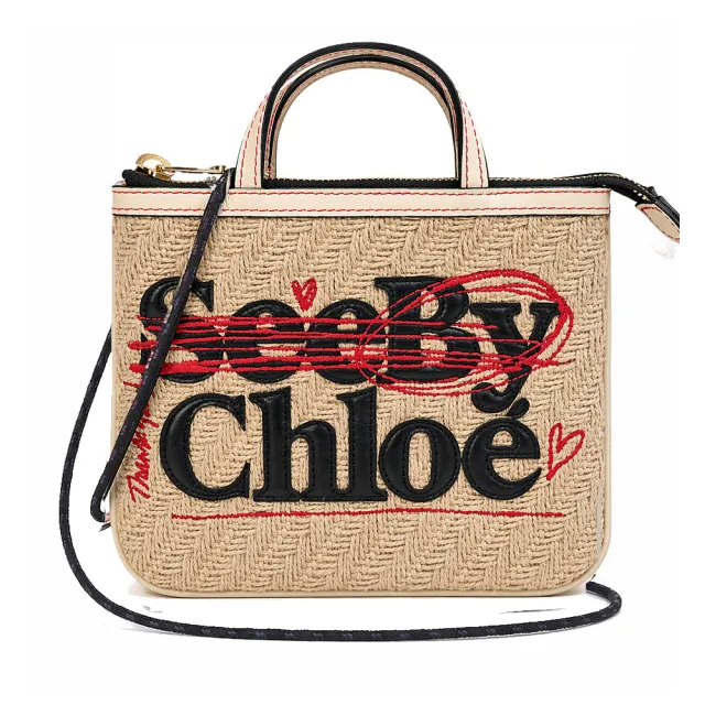 【See by Chloe’】草編手提/斜背包(米色)