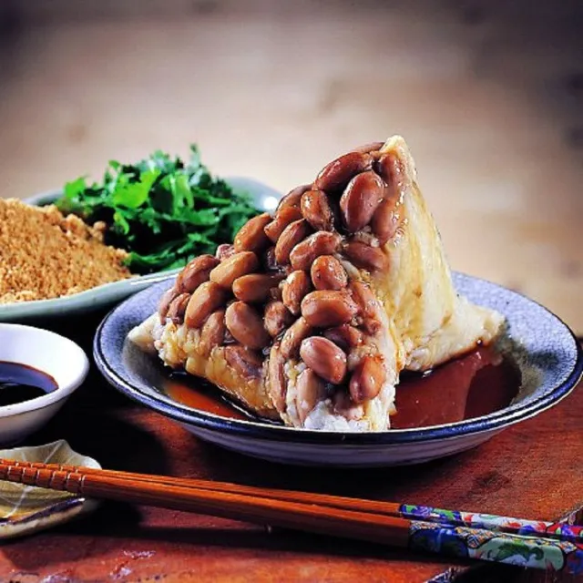 台南品香 月桃葉花生粽/10顆入 - 台南肉粽 品香肉粽 南部粽 花生粽