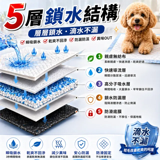 【Huppy 哈比狗狗】哈比狗狗訓練尿布墊2包裝(台灣最多部落客推薦使用)