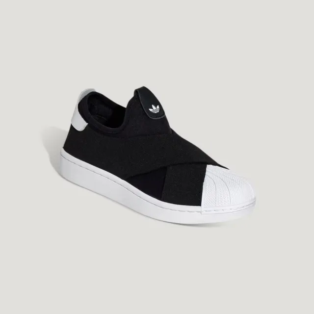 【adidas 愛迪達】SUPERSTAR II X SLIP-ON 運動休閒鞋(KH8209/KH8210 女款ORIGINALS休閒鞋 繃帶鞋)