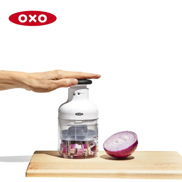【OXO】按壓式蔬菜香草脫水器3L/不傷鍋矽膠2件組/經典削皮刀3件組/輕鬆料理2件組(4選1)