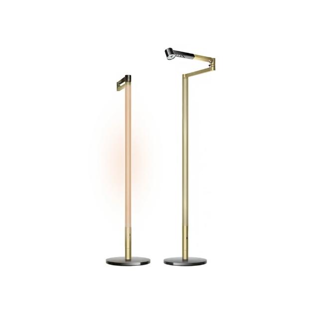 【dyson 戴森】SolarCycle Morph 落地燈 立燈(黑耀金色 智慧追蹤當地日光 多用途燈具)