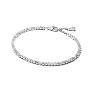 【Pandora 潘多拉】璀璨小型寶石手鏈-母親節/禮物/生日/情人/飾品