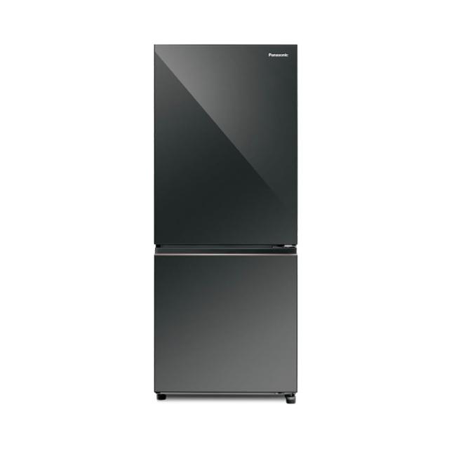 【Panasonic 國際牌】255公升 一級能效智慧節能玻璃鏡面系列雙門冰箱-鑽石黑 (NR-B261VG-X1)