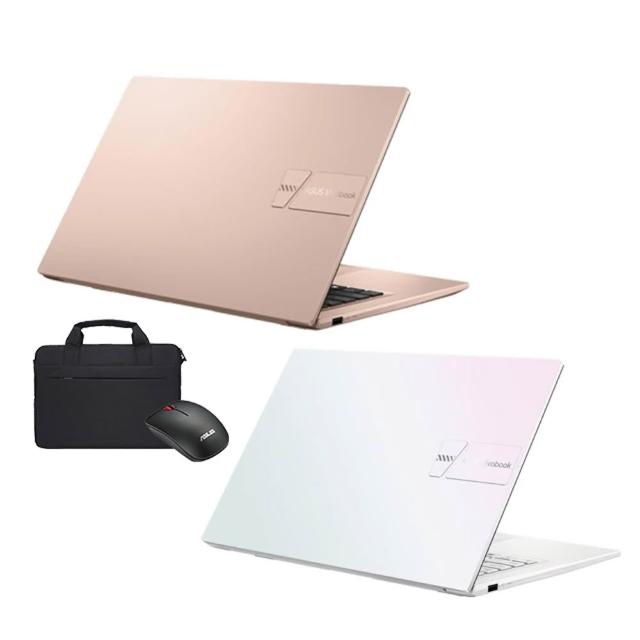 【ASUS 華碩】筆電包/滑鼠組★14吋i3輕薄筆電(i3-1315U/8G/512G SSD/W11/VivoBook X1404VA)