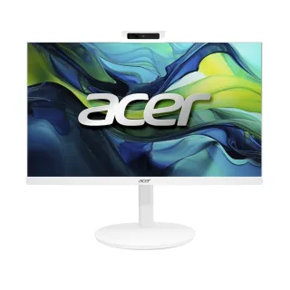 【Acer 宏碁】+1TB外接SSD★27型i5 AIO液晶電腦(C27-1E12U5UNH/i5-1235U/16G/512G SSD/W11)