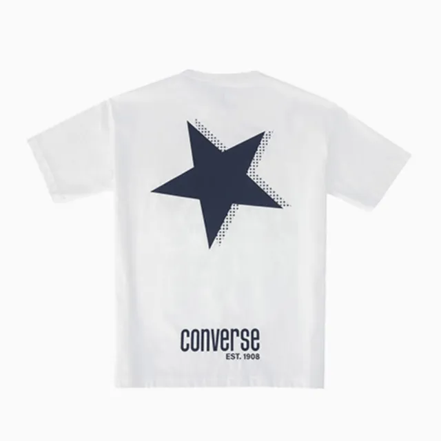 【CONVERSE】短袖上衣 男 SORONA STAR ICON TEE VINTAGE WHITE 白 MCJ785-W70