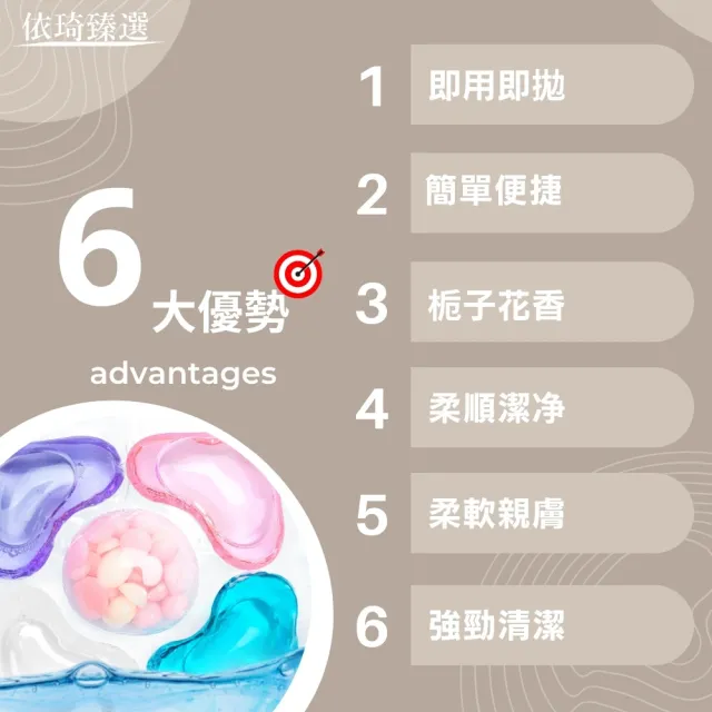 【小熊臻選】香氛洗衣球 超值豪華10盒組(槴子花香 柔順潔淨)