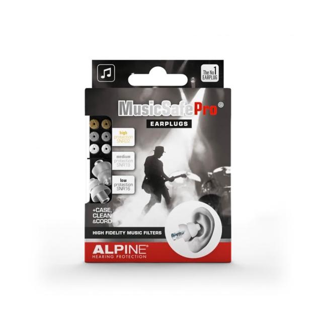 【ALPINE】MusicSafe Pro 高級全頻率音樂耳塞 透明