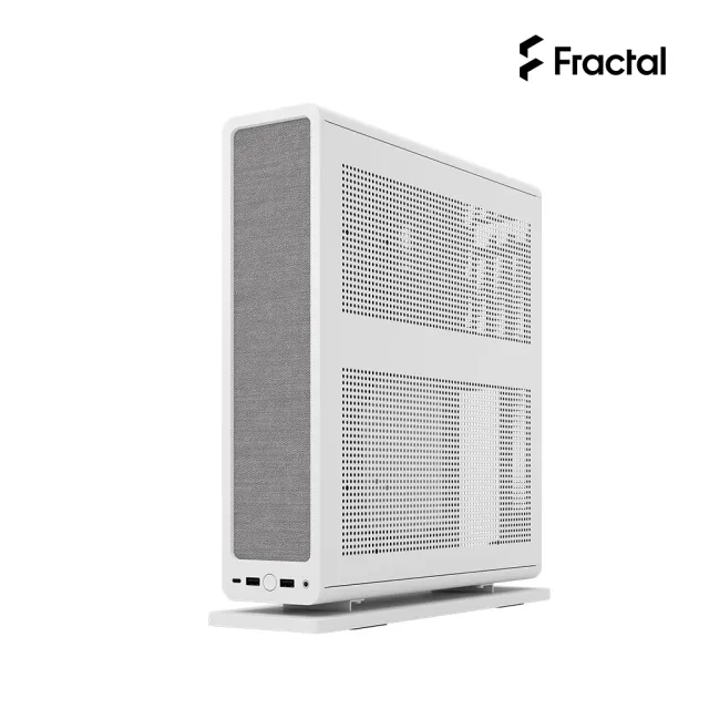 【Fractal Design】Ridge PCIe 4.0 薄型 mITX機殼(簡約小巧的外型 橫放直擺都有型)