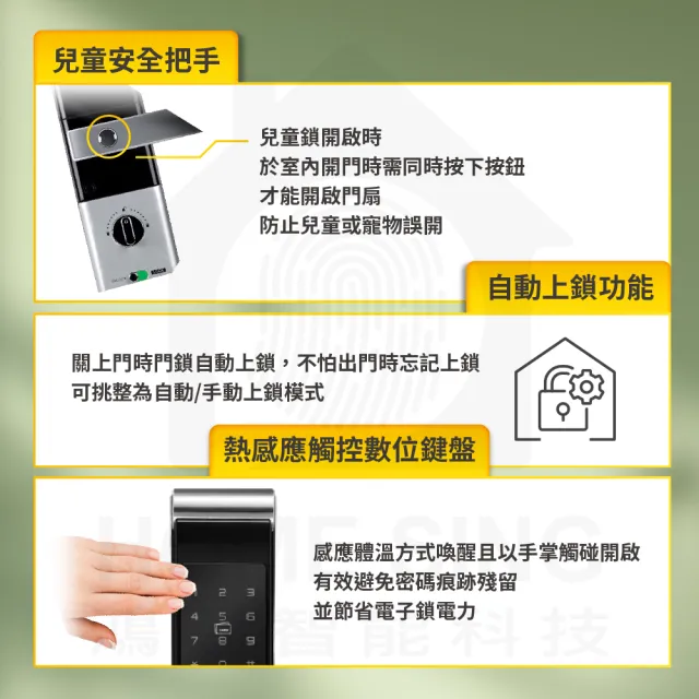 【Yale 耶魯】YMF30A 卡片 密碼 鑰匙 電子門鎖(原廠公司貨 含基本安裝)