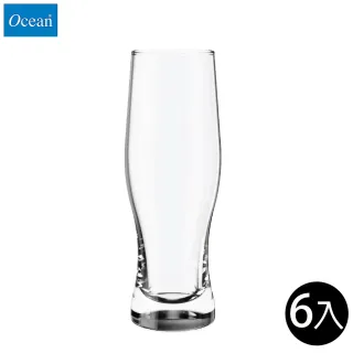 【Ocean】皮爾森啤酒杯 410ml 6入組 Belly系列 (啤酒杯)