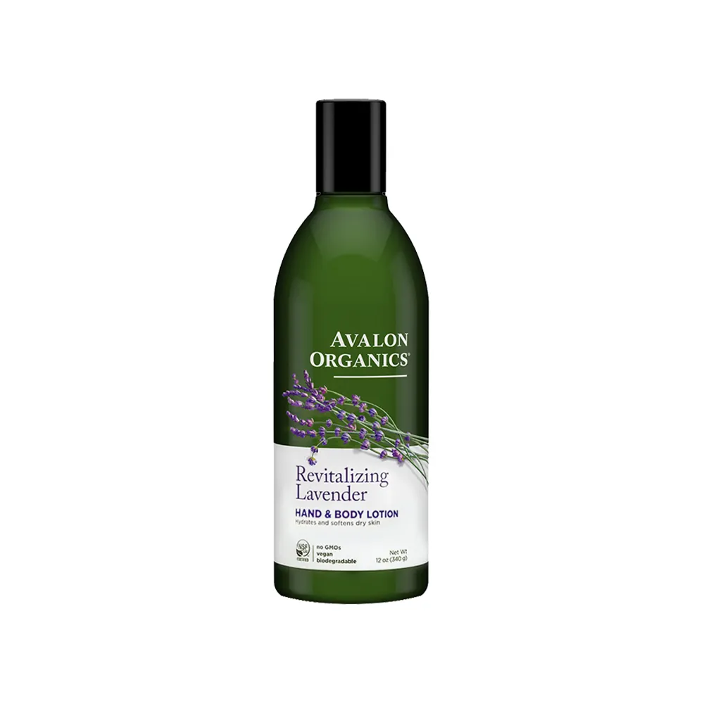 【AVALON ORGANICS】薰衣草精油滋潤乳液(12oz)