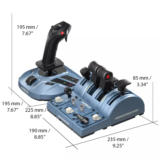 【THRUSTMASTER 圖馬斯特】TCA CAPTAIN PACK X AIRBUS EDITION 機師組大全配(支援XBOX SERIES X|S/PC)