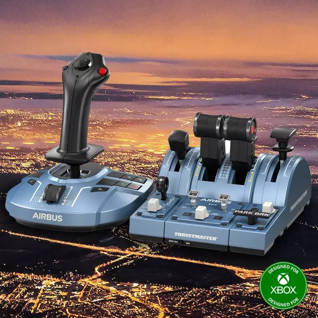 【THRUSTMASTER 圖馬斯特】TCA CAPTAIN PACK X AIRBUS EDITION 機師組大全配(支援XBOX SERIES X|S/PC)