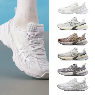【NIKE 耐吉】運動鞋 慢跑鞋 休閒鞋 女鞋 男鞋 NIKE V2K RUN Y2K 白灰藍銀 多款(HJ5269-100&)