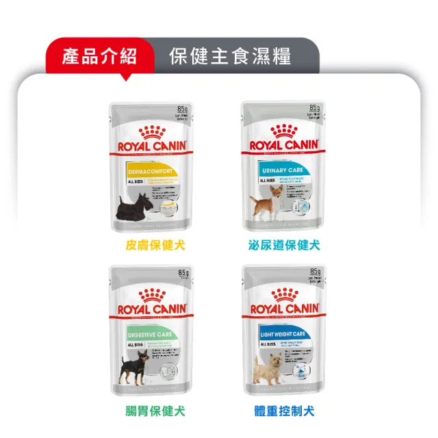 【ROYAL 法國皇家】犬專用濕糧餐包85g-24包(歐洲進口 主食 餐包 狗濕糧 幼犬 成犬 熟齡犬 全齡適用)