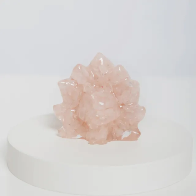 【SPANCONNY 飾品控】開運九尾狐 l 紫水晶 粉水晶 白水晶 l 動物水晶擺件 (智慧貴人/人緣愛情/淨化負能量)