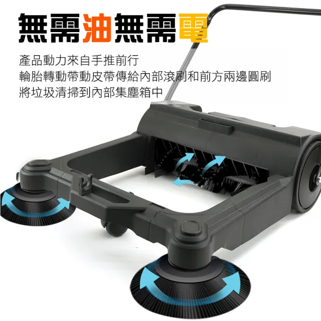 手推掃地車 農舍掃地機 道路清掃車 節能環保 清掃車 165-S4(掃地機 掃街車 掃樹葉)