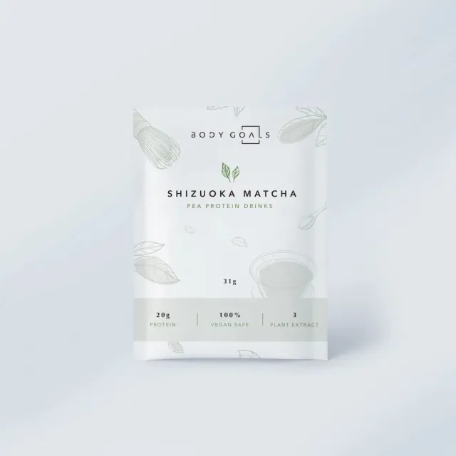 【Body Goals】多效豌豆蛋白飲12入組 31G/包(五組入)