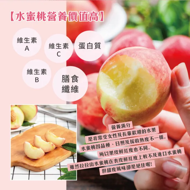 【初品果】拉拉山水蜜桃禮盒12顆x1盒(共12顆_食尚玩家推薦_產地直送_母親節送禮_企業採購)