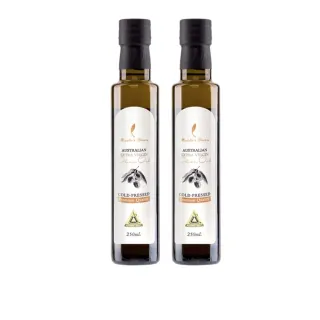 【Hunter’s Dream 獵人谷之夢】澳洲原裝特級初榨橄欖油 250ml 2入組(可生飲/酸價0.2%/三大國際認證)