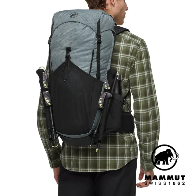 【Mammut 長毛象官方直營】Ducan 26 輕量健行後背包 26L 地層灰藍/黑 #2530-01260