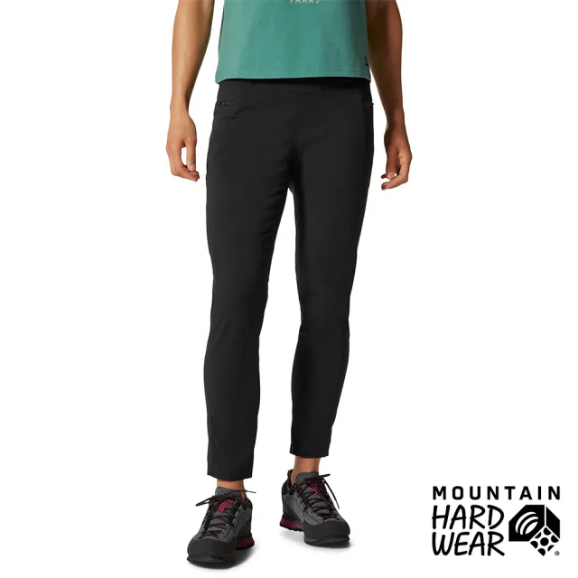【Mountain Hardwear】Dynama High Rise Ankle Pant W  機能防曬彈性高腰長褲 黑色 女款 #2095521