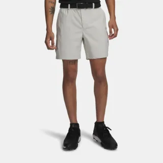 【UNDER ARMOUR】UA 男 Drive Cargo 高爾夫短褲_6012301-110(白色)
