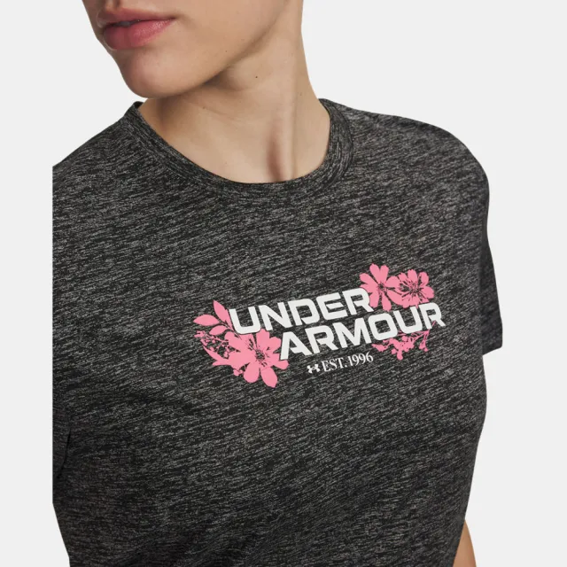 【UNDER ARMOUR】UA 女 Tech Twist Graphic 短袖T-Shirt_6010874-001